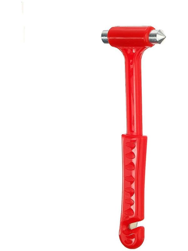 Аварийный молоток с ножом для ремня, 5×15.5 см