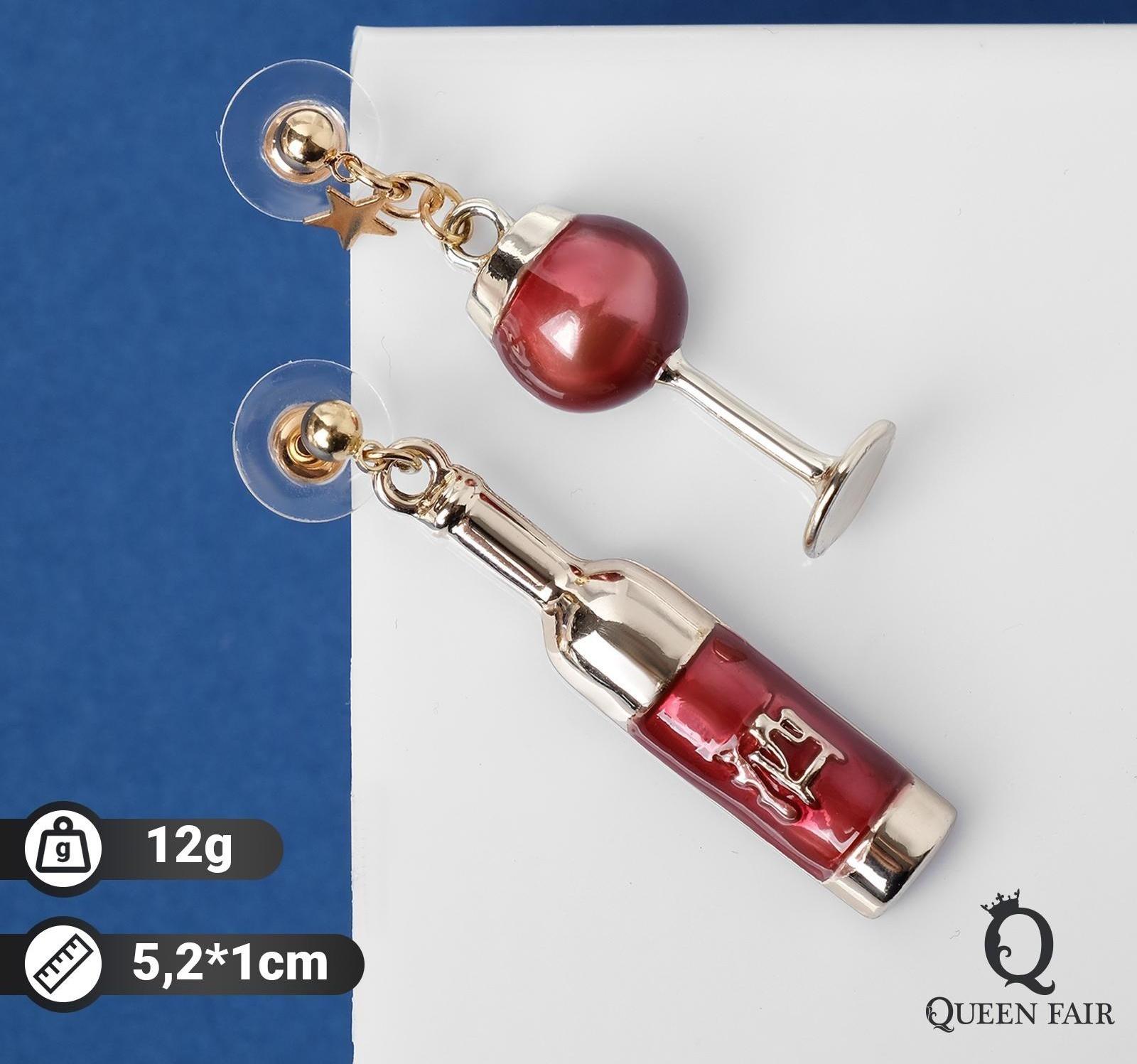 Серьги эмаль 