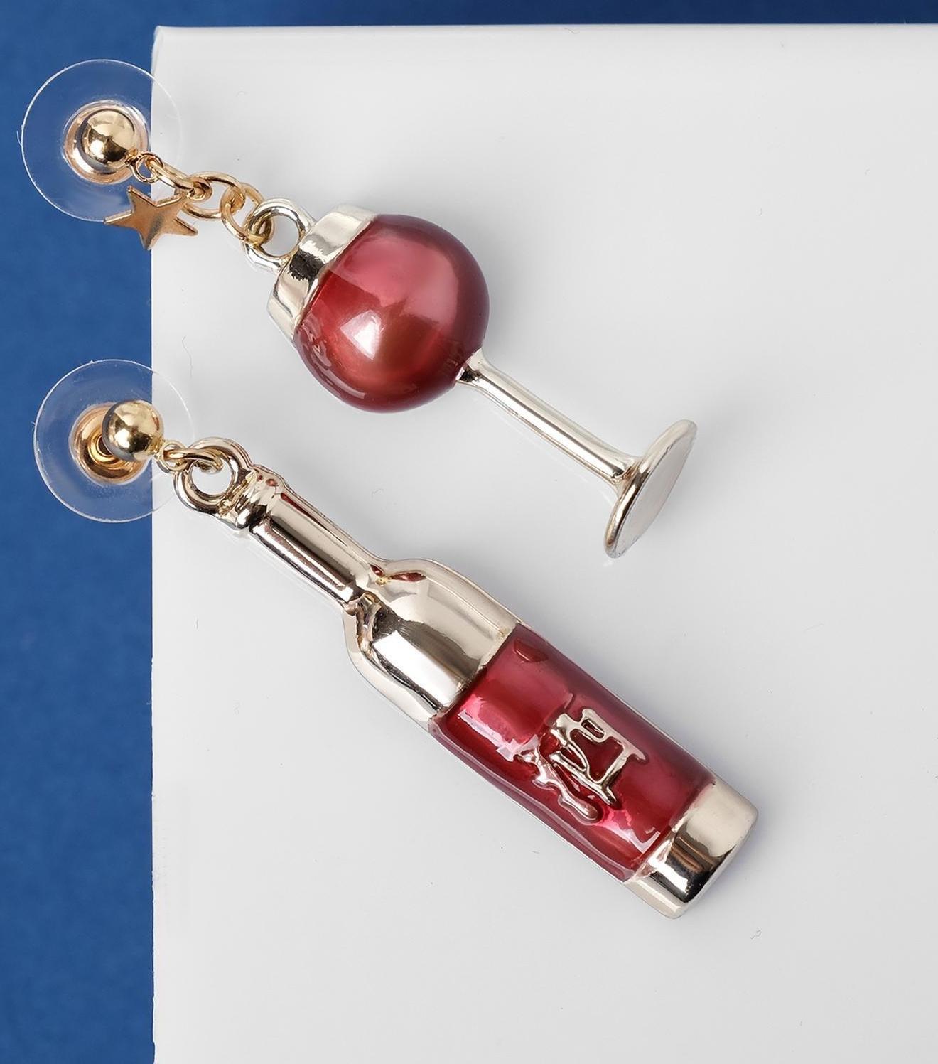 Серьги эмаль 