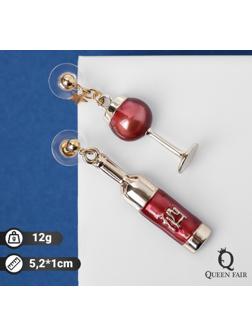 Серьги эмаль 