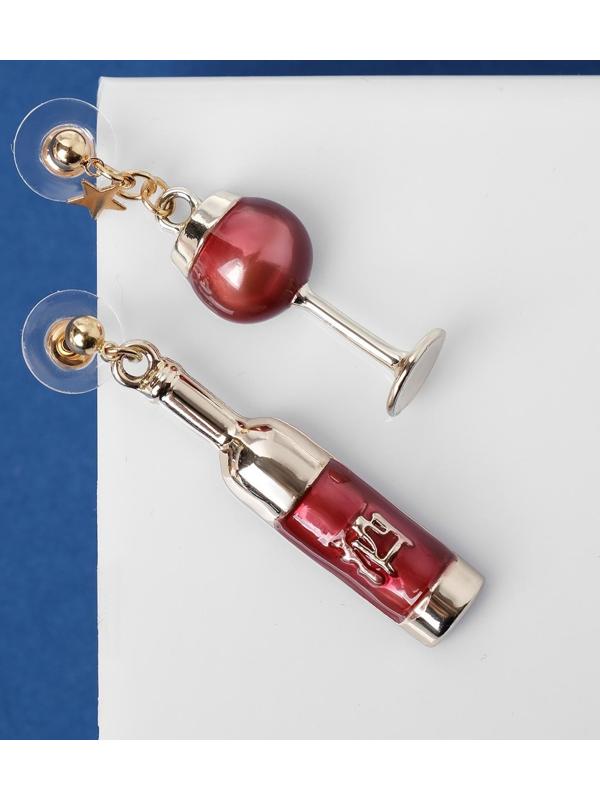 Серьги эмаль 