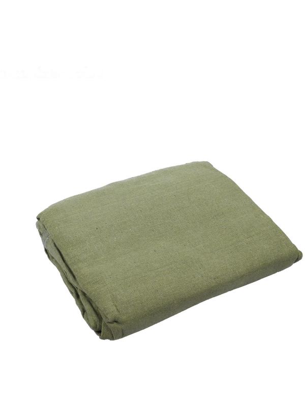 Брезент огнеупорный, 3 × 3 м, плотность 400 г/м², люверсы шаг 1 м, хаки