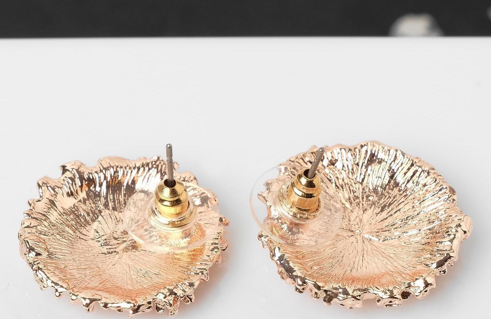 Серьги металл 