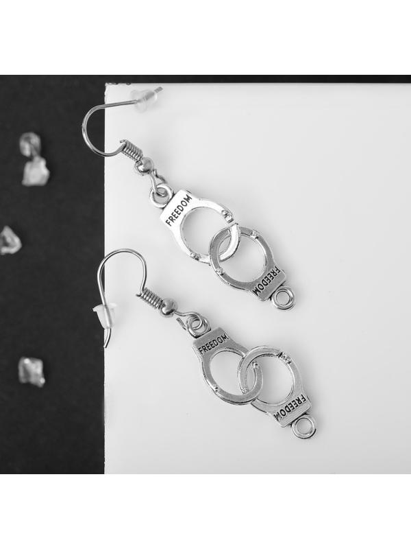 Серьги металл 