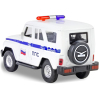 Металлическая машинка 1:32 «Служебный УАЗ Hunter» 12 см., А182R-182R свет и звук, инерционная / Белый