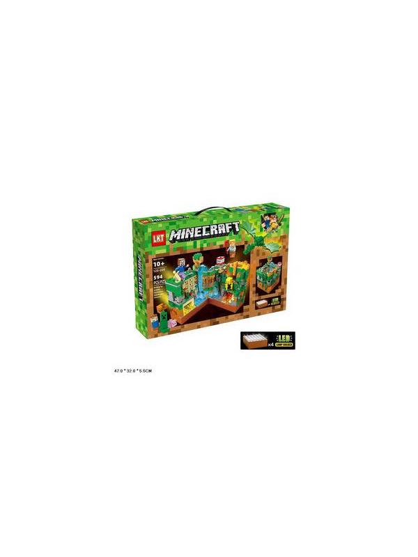 Г123-229 Конструктор LKT Мой Мир Джунгли 594 детали. 47х5.5х32 см. (18/36)123-229