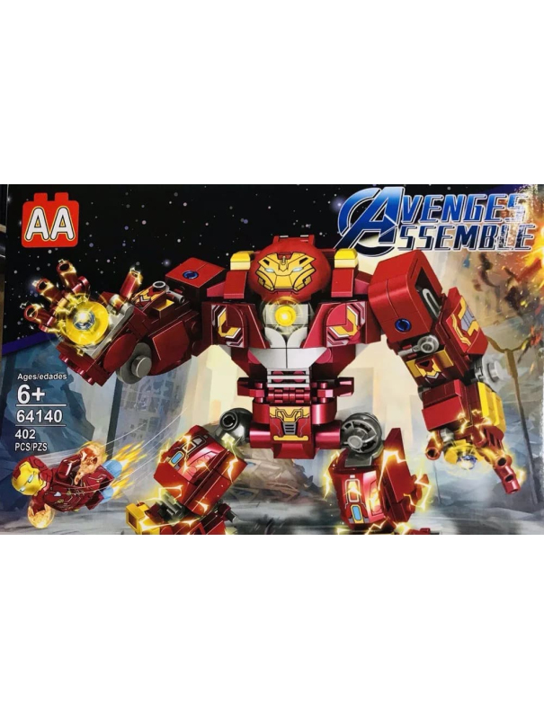 Конструктор «Железный человек 3 в 1» 64140 (Super Heroes) / 492 детали