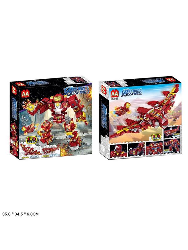Конструктор «Железный человек 3 в 1» 64140 (Super Heroes) / 492 детали