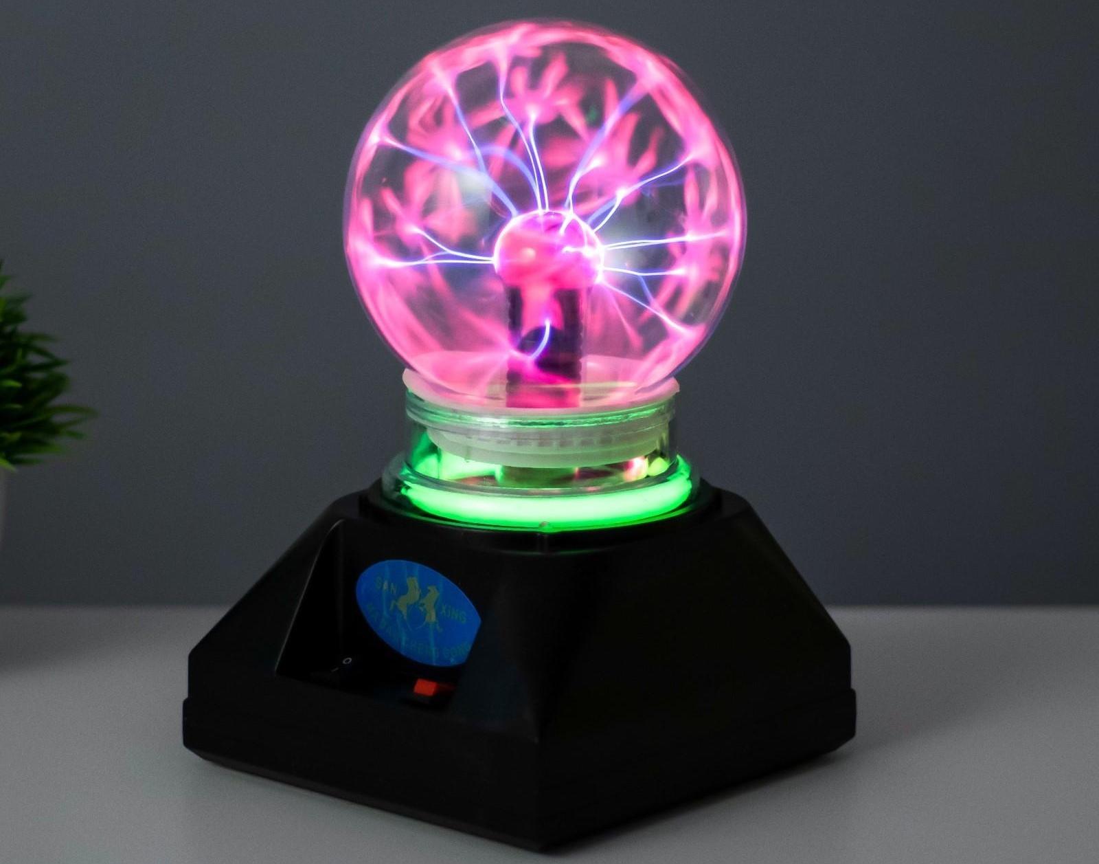 Плазменный шар музык шар 18*11*11 см
