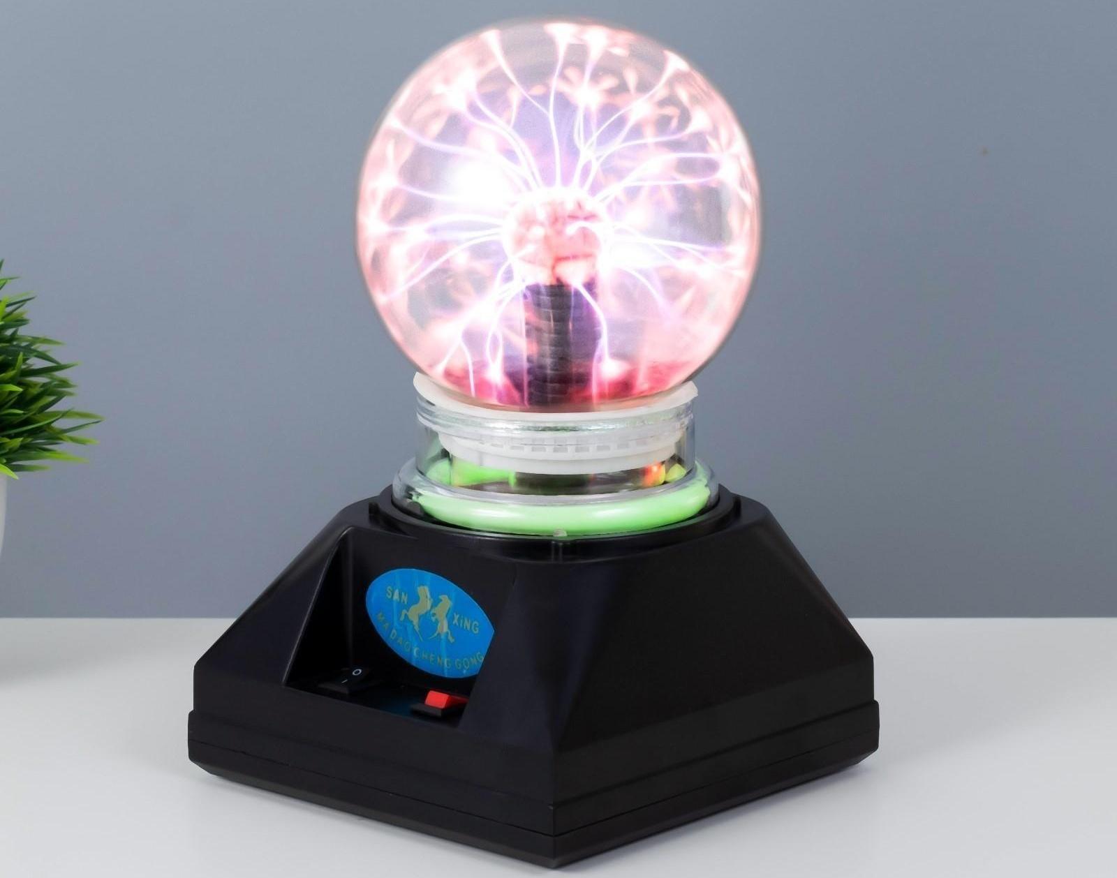 Плазменный шар музык шар 18*11*11 см