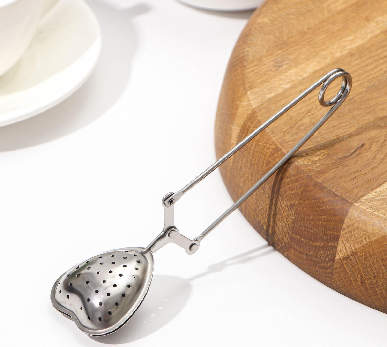 Сито для чая Доляна «Сердце»