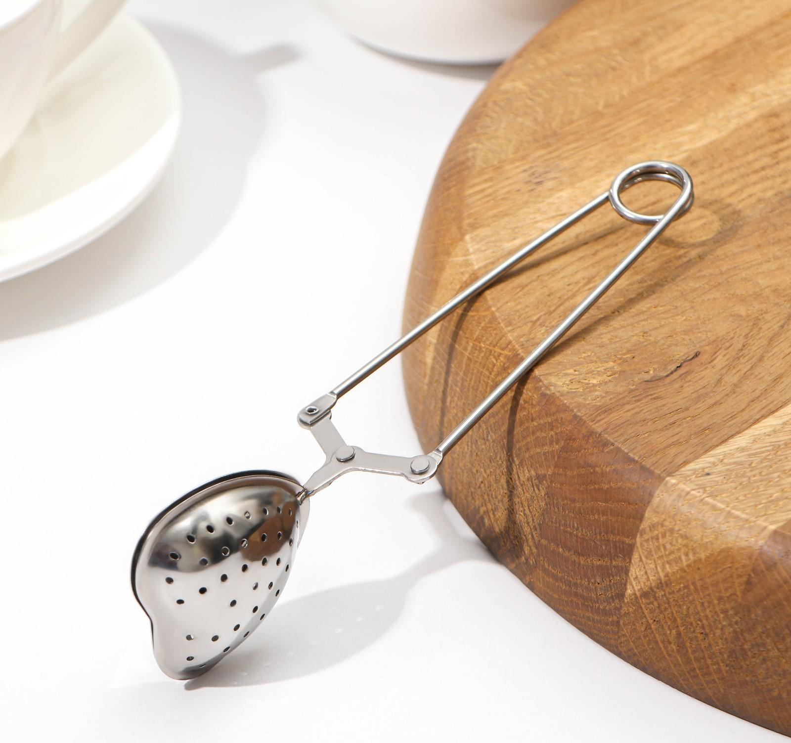 Сито для чая Доляна «Сердце»