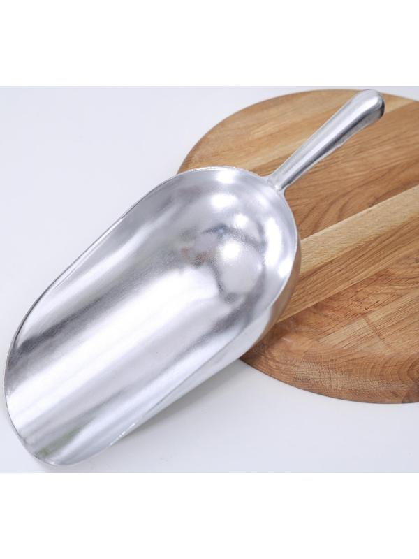 Совок алюминиевый, h=31 см