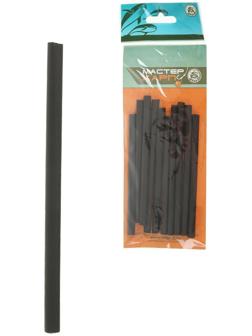 Набор термотрубок, диаметр 4/2 , цвет чёрный, 10 шт.