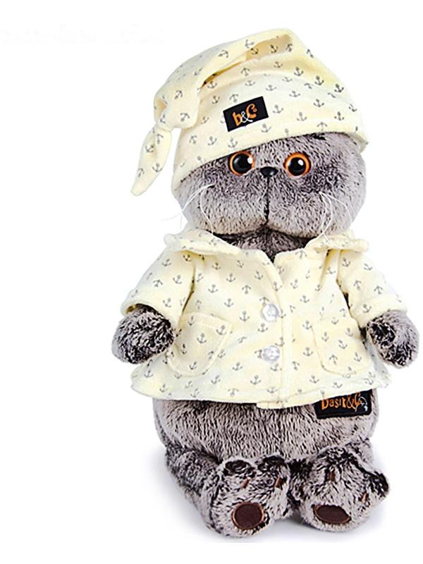 Мягкая игрушка «Басик в пижаме», 22 см