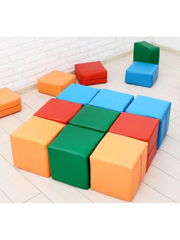 Мягкий модуль «Кубики», МИКС