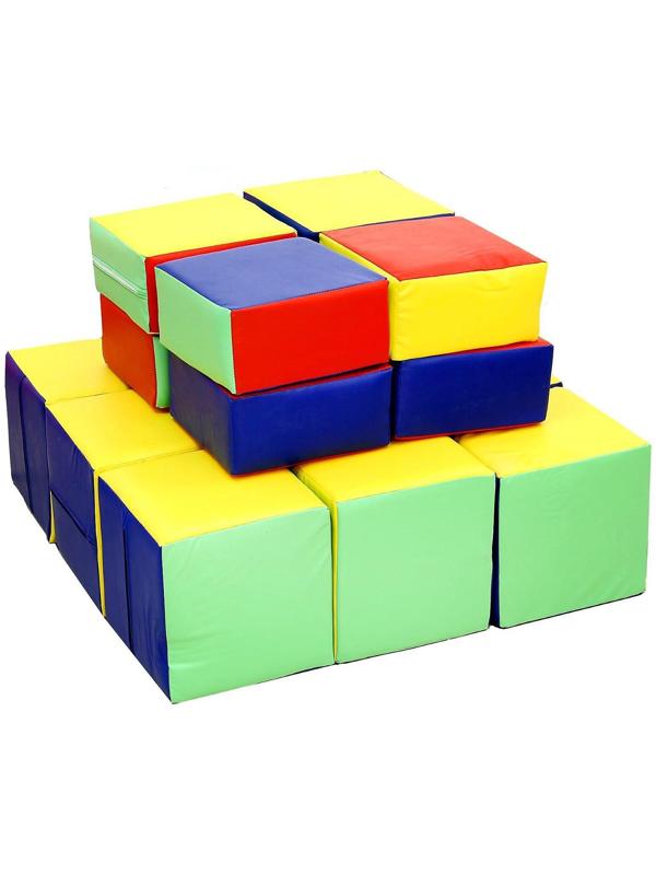 Мягкий модуль «Кубики», МИКС