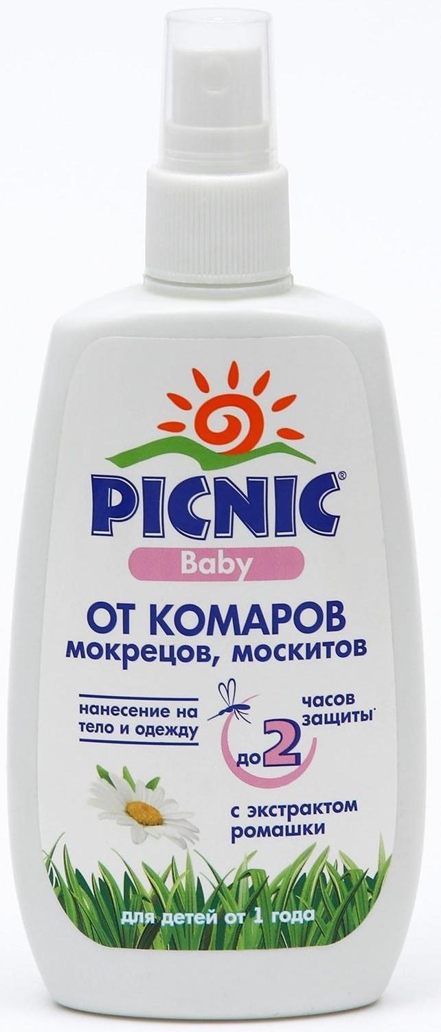 Спрей от комаров Picnic Baby, 120 мл