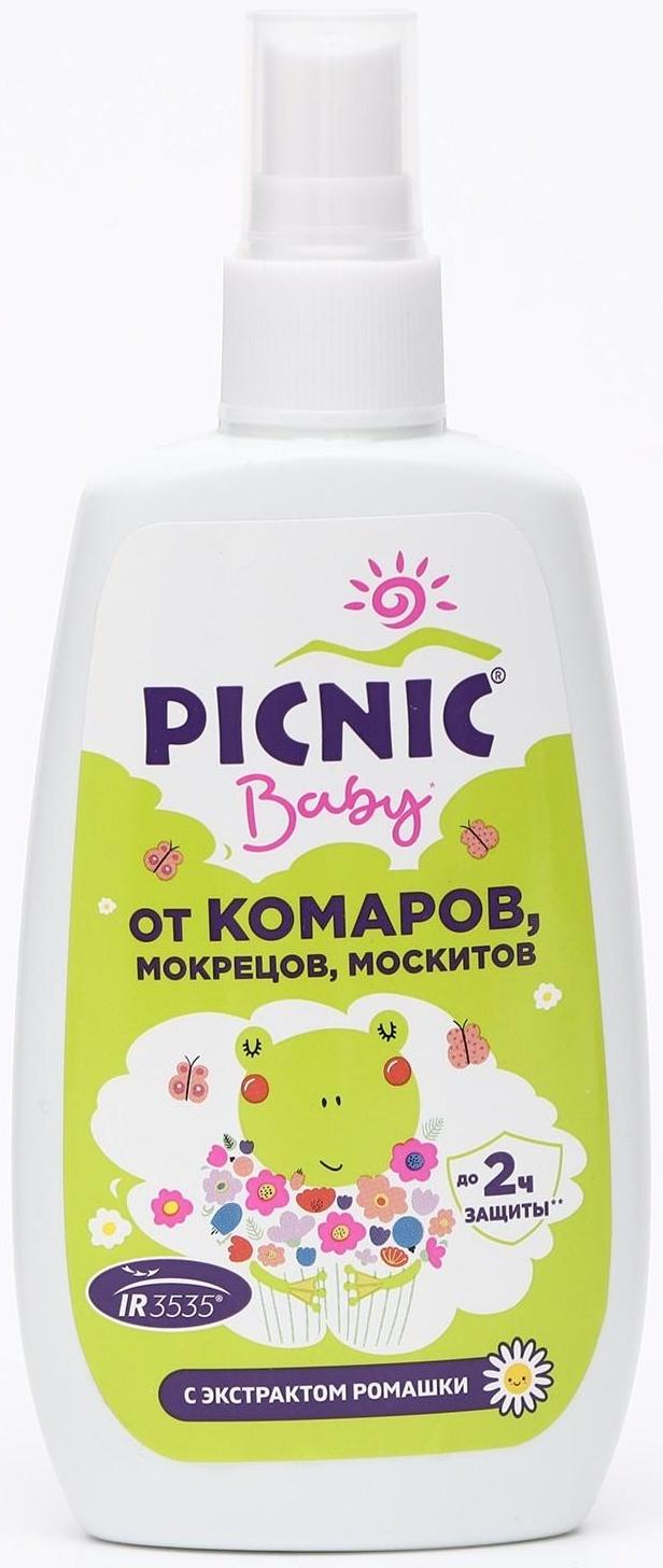 Спрей от комаров Picnic Baby, 120 мл