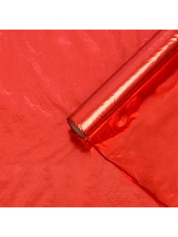 Полисилк двухсторонний, цвет красный + красный, 1 х 20 м