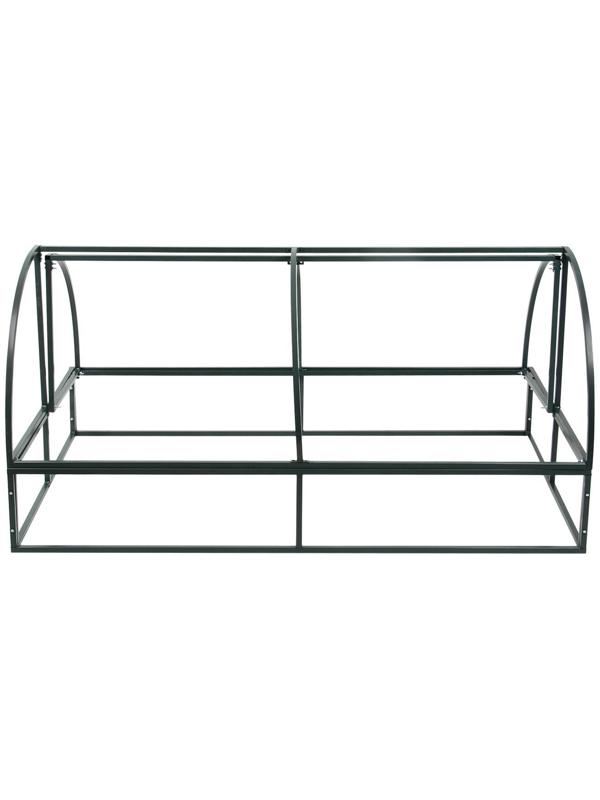 Каркас теплицы «Хлебница», 2 × 0,9 × 1,1 м, металл, профиль 20 × 20 мм, без поликарбоната