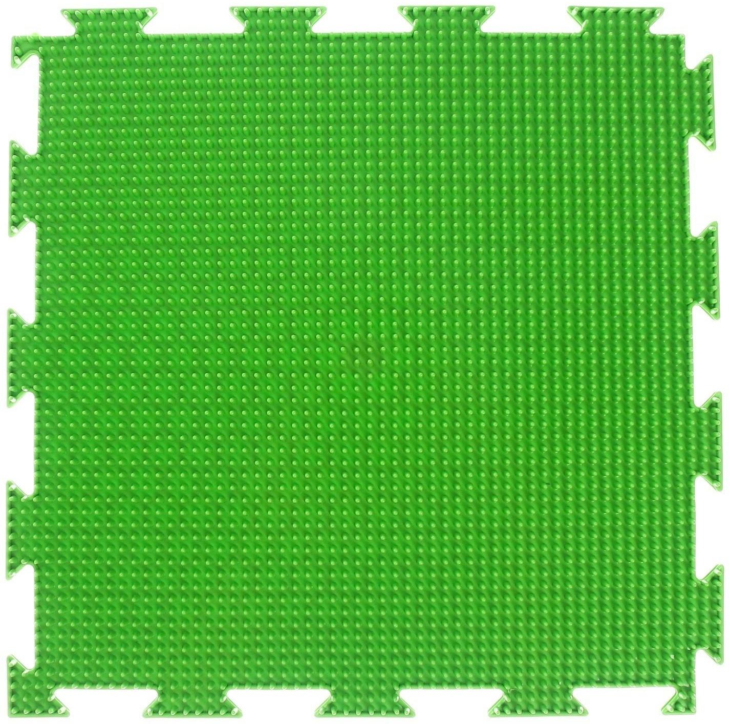 Модульный массажный коврик ОРТОДОН «Трава», мягкий, цвет МИКС