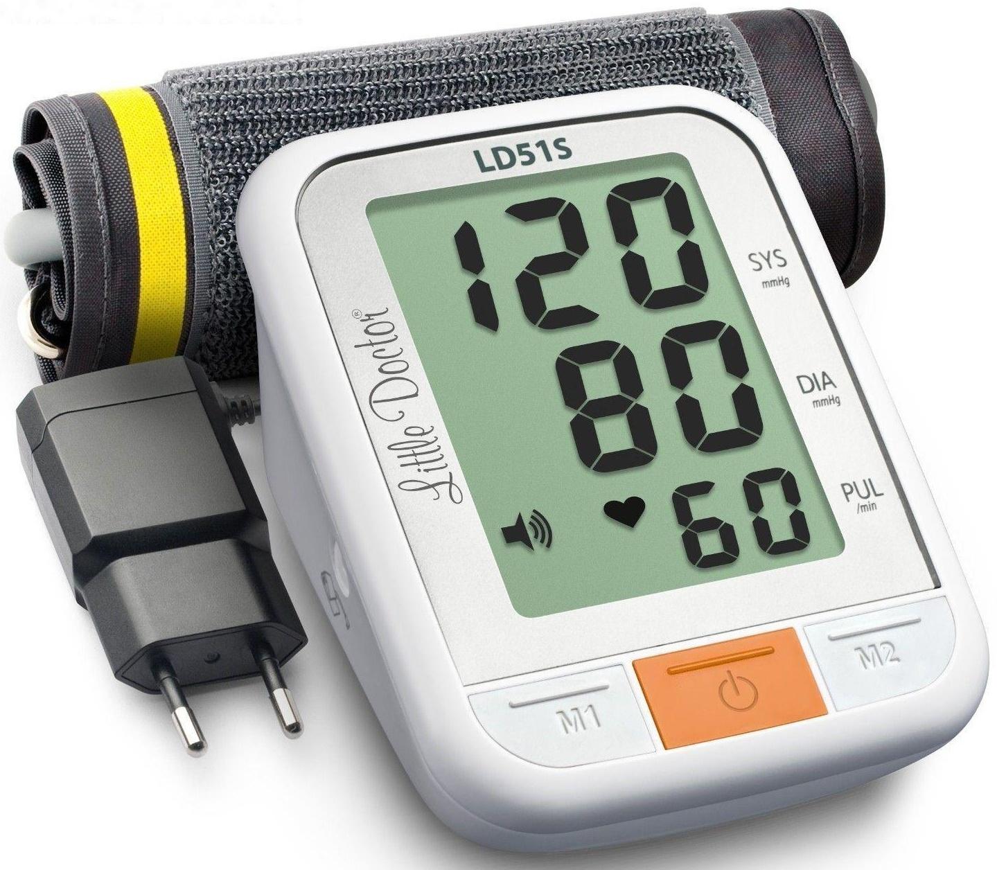 Тонометр Little Doctor LD-51S, автоматический, большая манжета 25-36 см, 4хАА