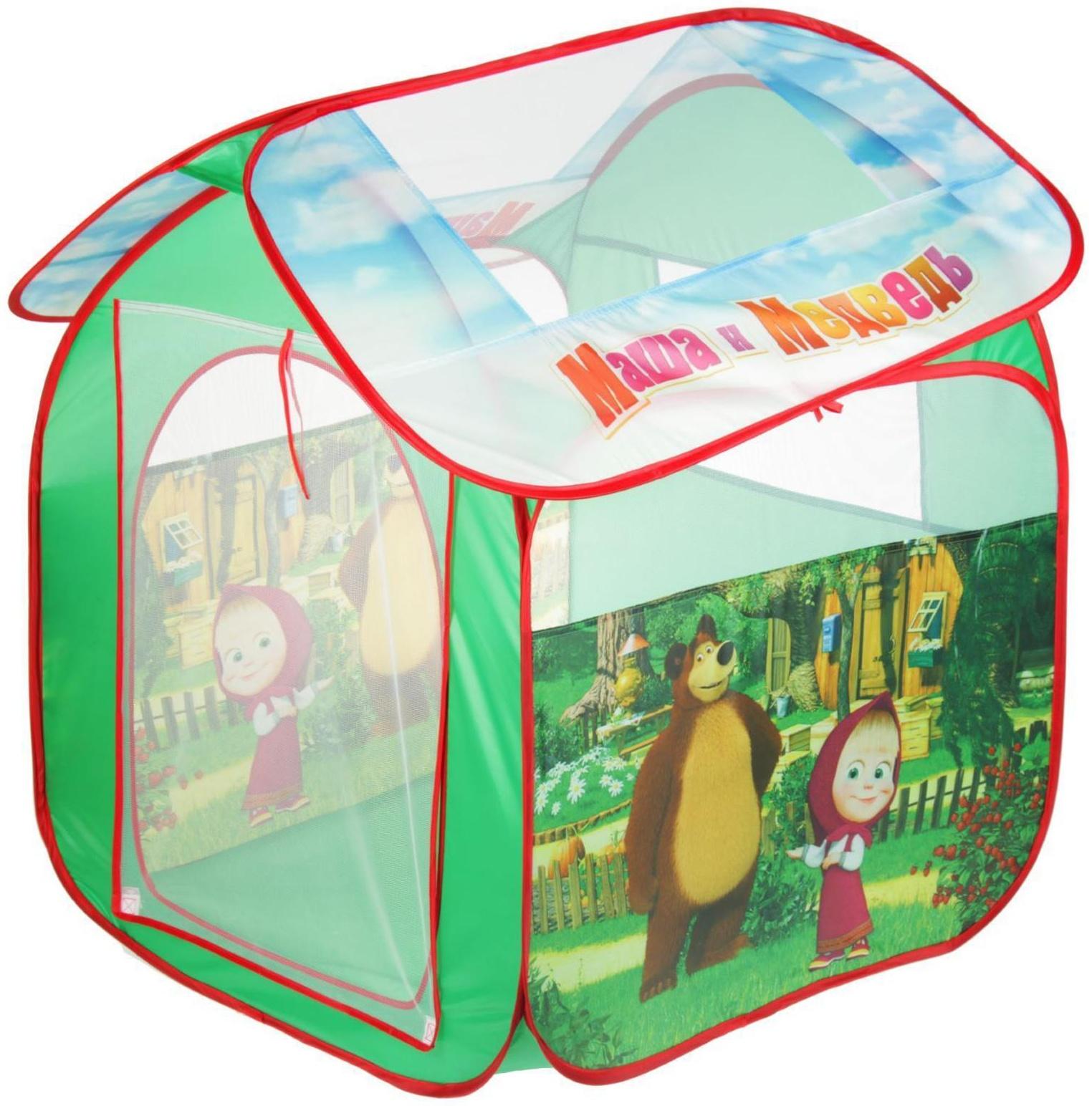 Игровая палатка «Маша и Медведь», в сумке