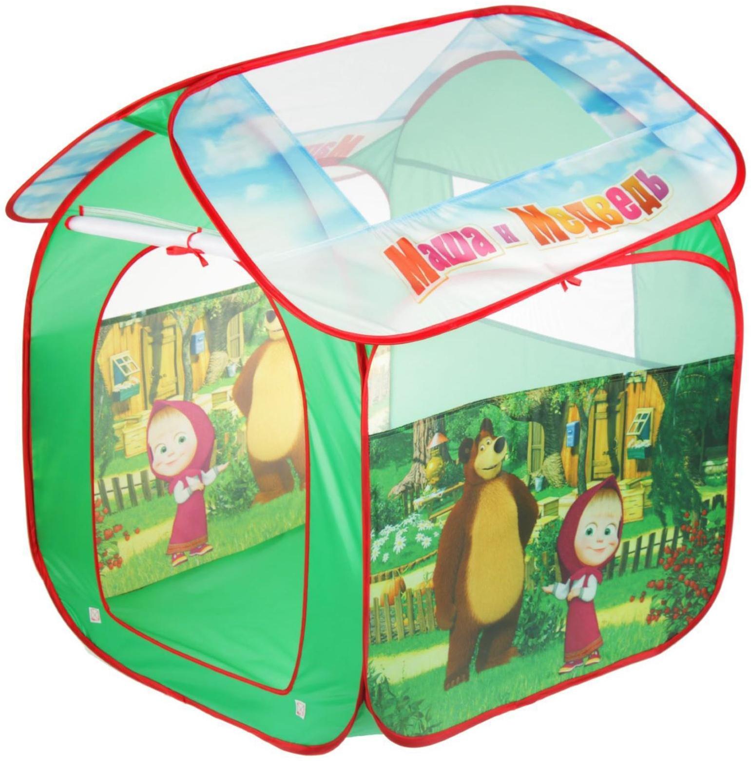 Игровая палатка «Маша и Медведь», в сумке