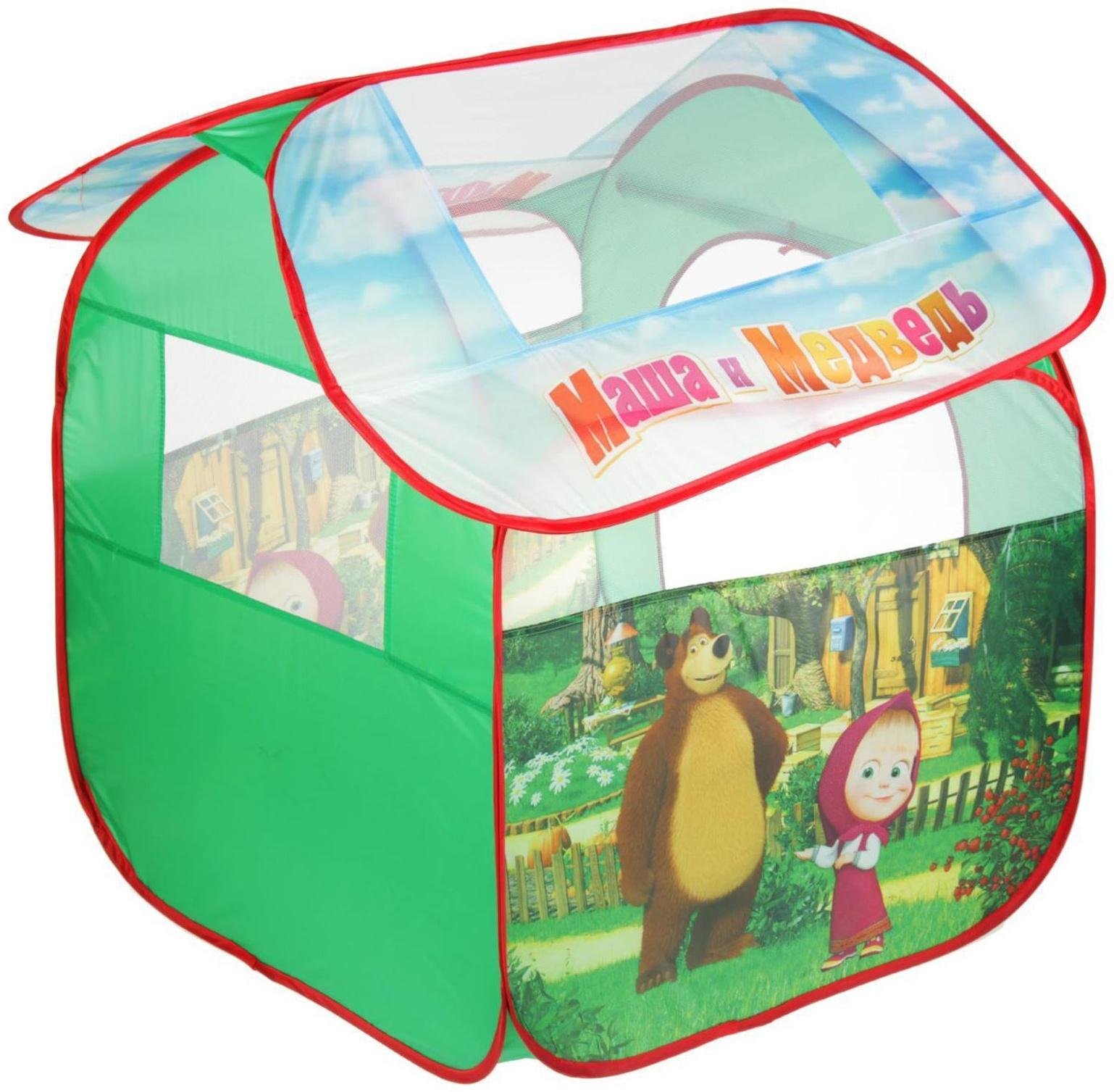 Игровая палатка «Маша и Медведь», в сумке