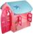 Детский игровой домик, цвет розовый