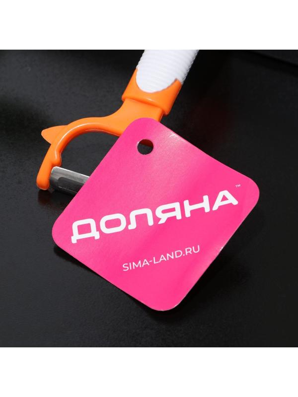 Овощечистка Доляна «Ритм», 15 см, цвет МИКС