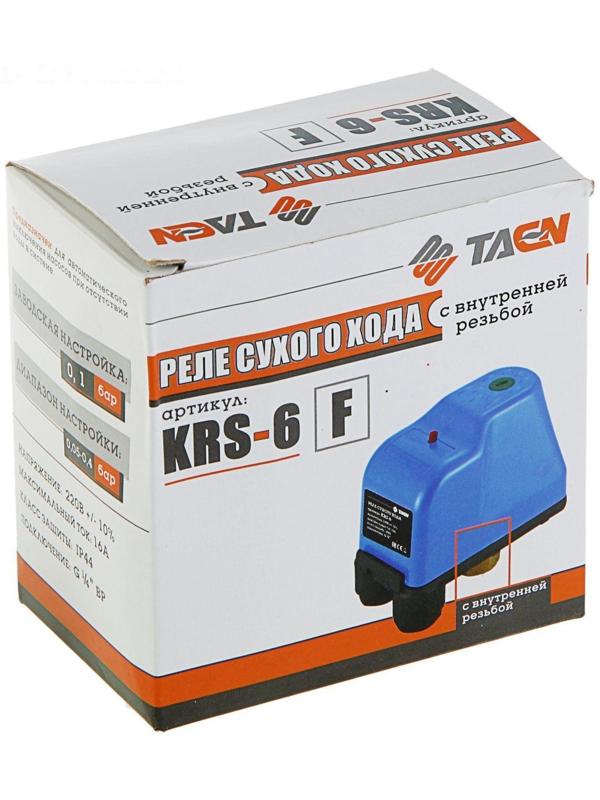 Реле сухого хода TAEN KRS-6, накидная гайка, 1/4