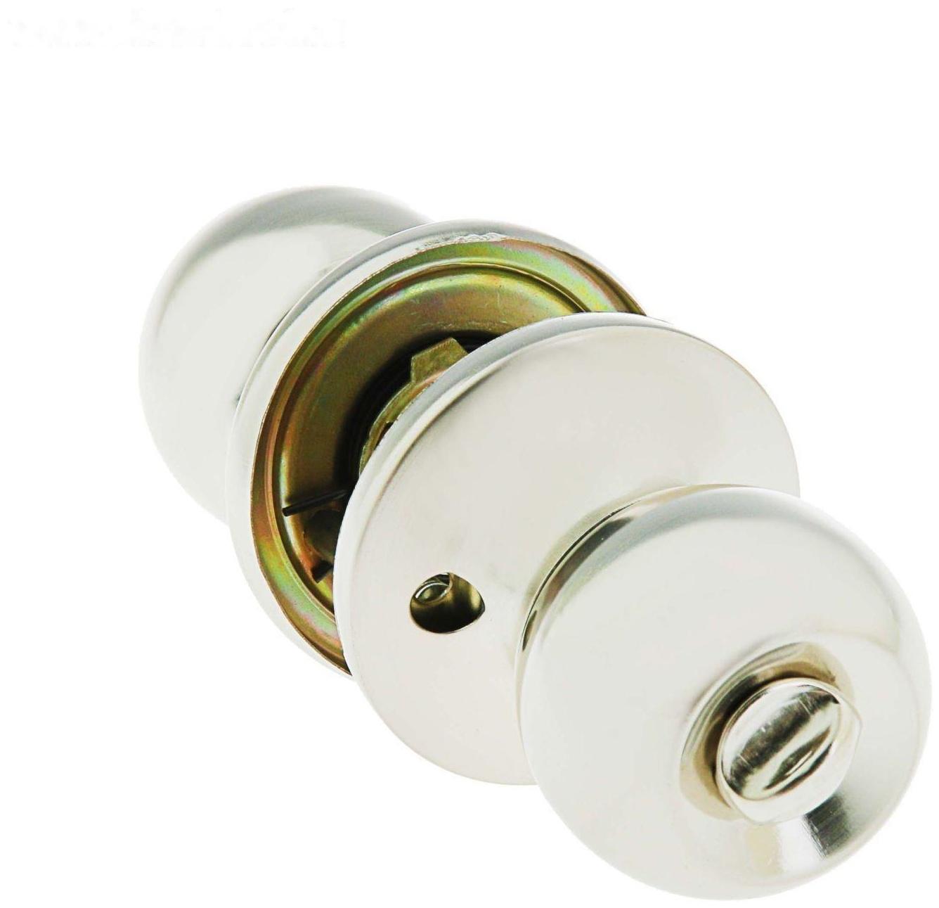 Защелка 1303, с ключом, цвет матовый никель