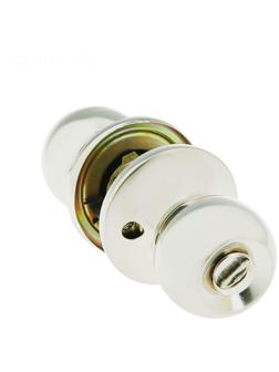 Защелка 1303, с ключом, цвет матовый никель