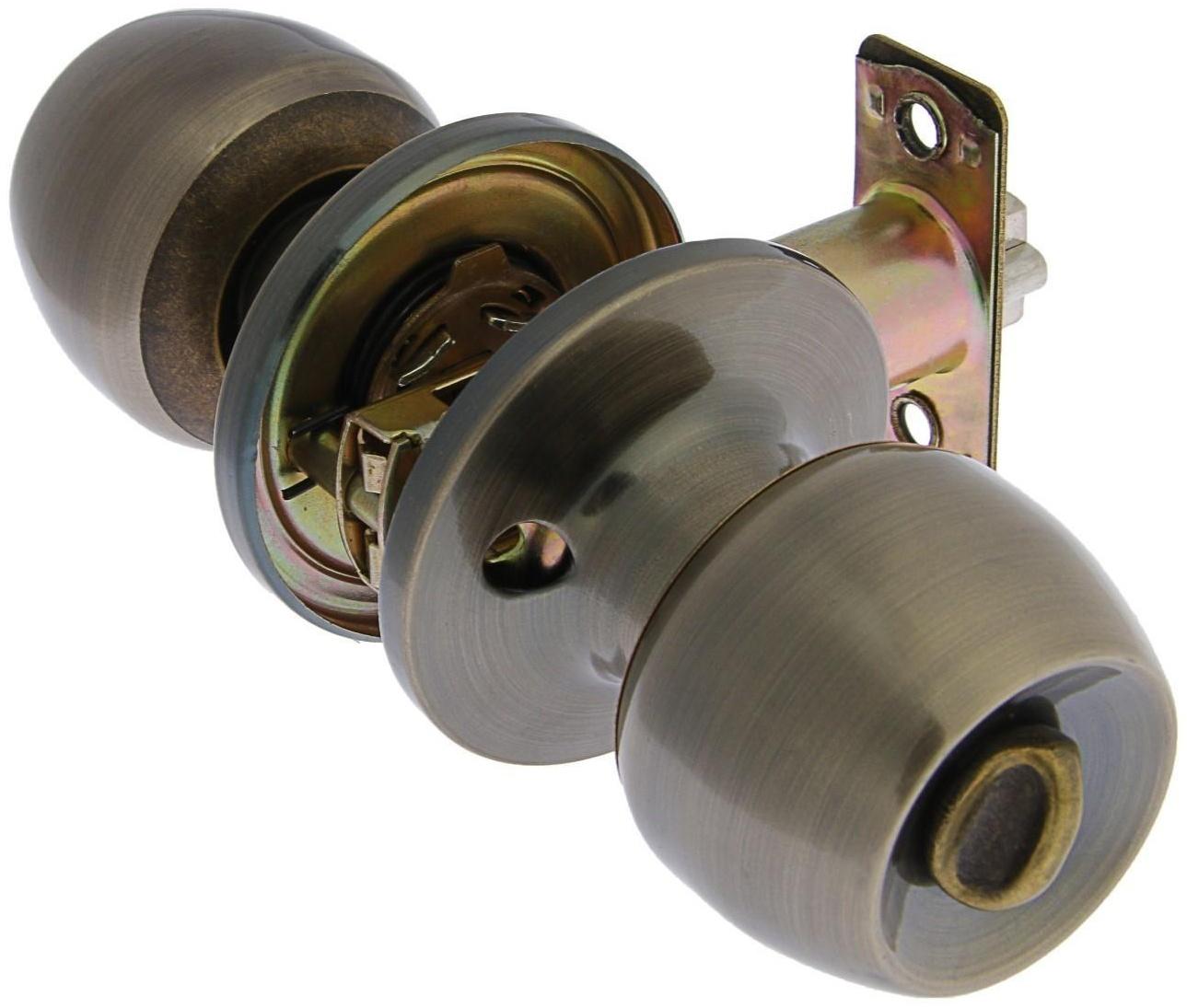 Защелка 1103, с ключом, цвет бронза