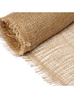 Джут натуральный, 5 × 0,95 м, плотность 190 г/м², плетение 34/24