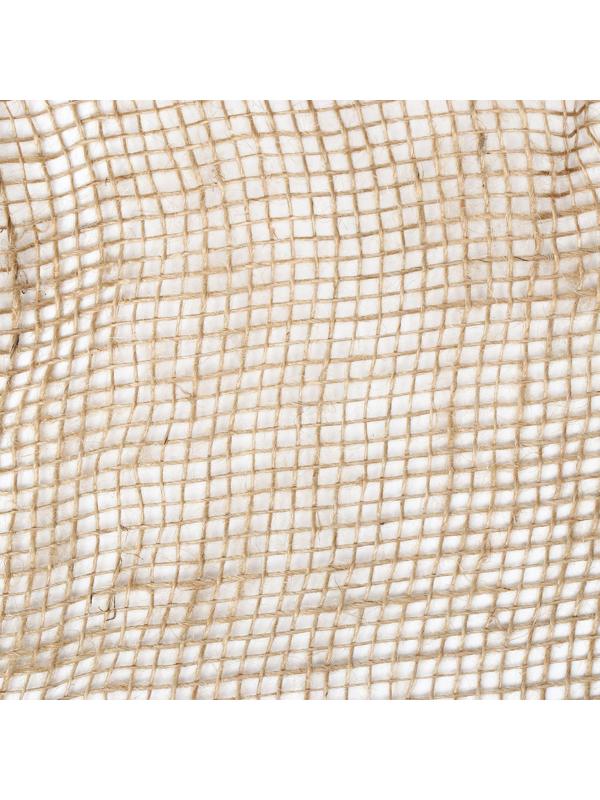 Джут натуральный, 5 × 0,95 м, плотность 190 г/м², плетение 34/24