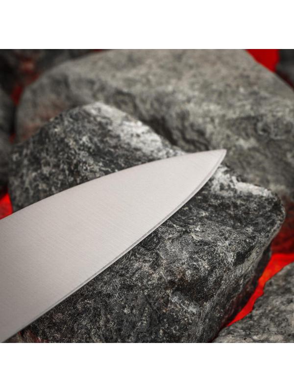 Нож кухонный Samura GOLF, шеф, лезвие 22,1 см, AUS-8