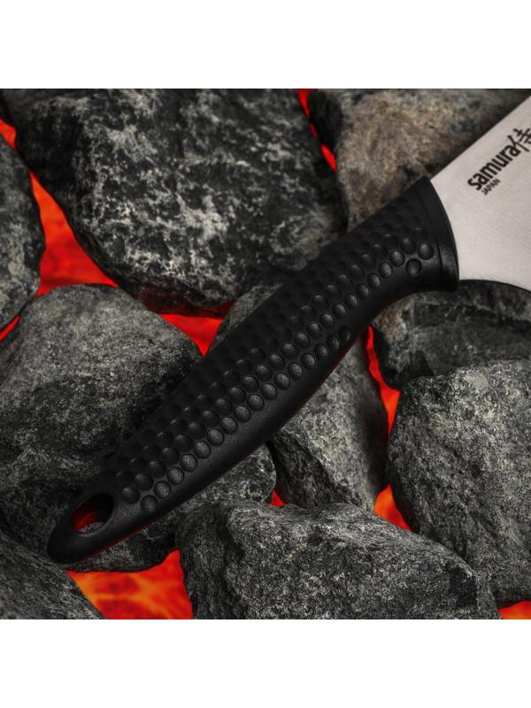 Нож кухонный Samura GOLF, шеф, лезвие 22,1 см, AUS-8