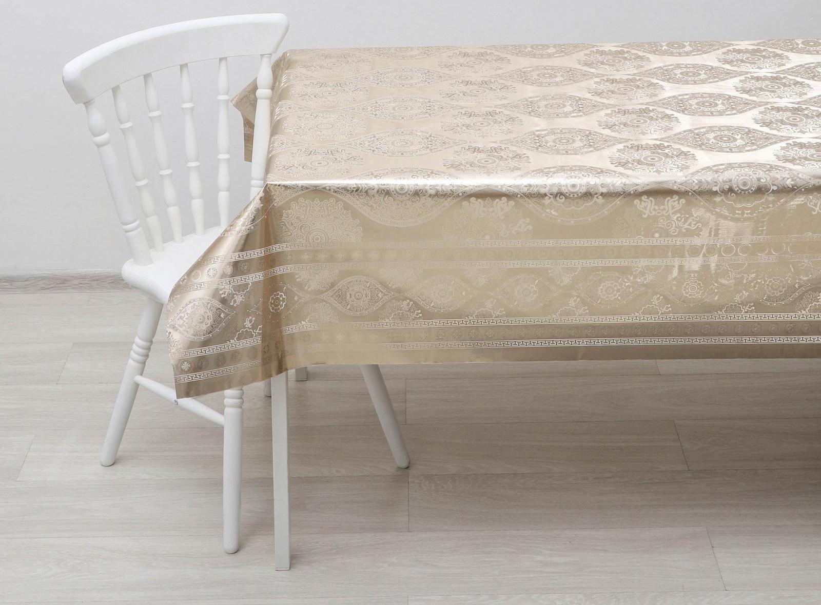 Клеёнка столовая ПВХ , ширина 137 см, толщина 0,16 мм, рулон 20 метров, узор МИКС