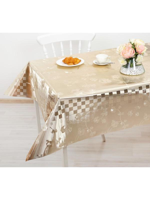 Клеёнка столовая ПВХ , ширина 137 см, толщина 0,16 мм, рулон 20 метров, узор МИКС