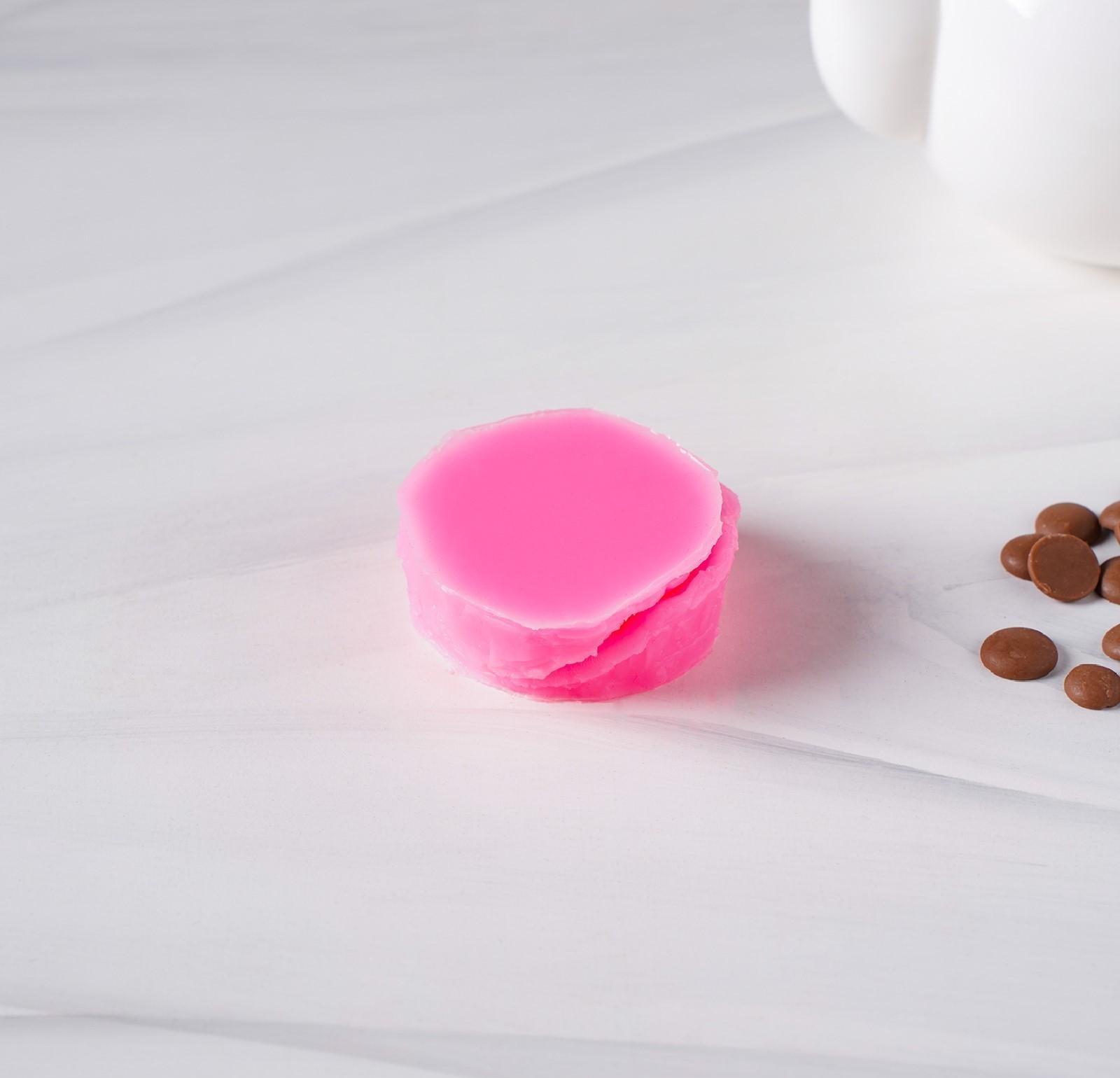 Силиконовый молд «Лепесток розы», 2 предмета, 6,7×6,2 см, цвет розовый