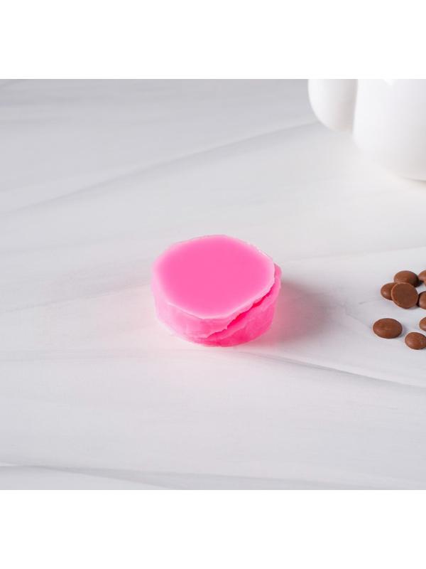 Силиконовый молд «Лепесток розы», 2 предмета, 6,7×6,2 см, цвет розовый