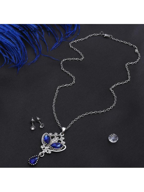 Гарнитур 2 предмета: серьги кулон 