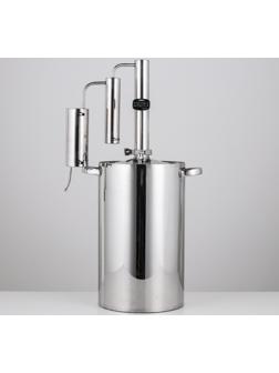 Дистиллятор домашний «Уральский Самовар», 16 л, двойной сухопарник, повышенная очистка