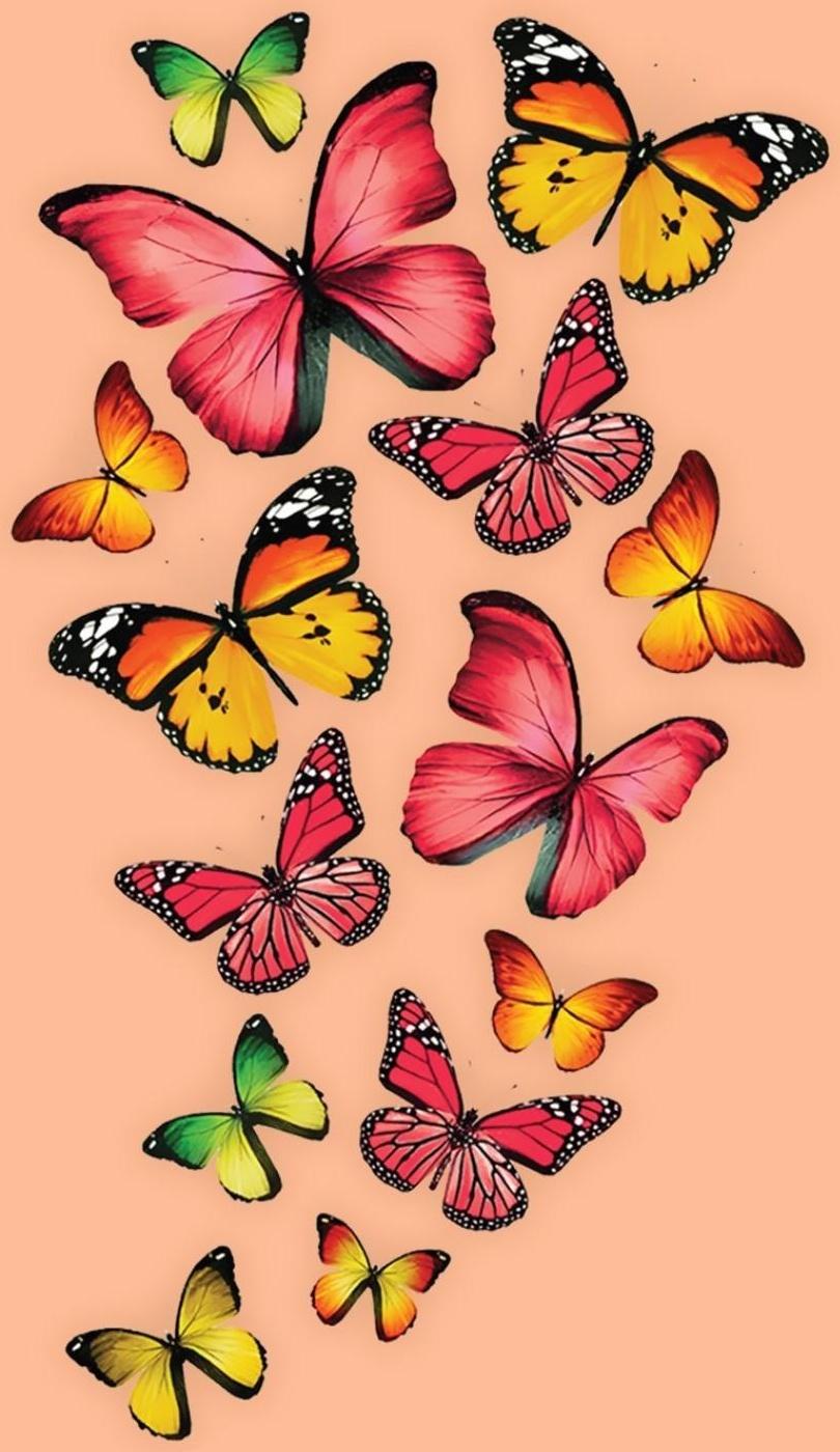 Термотрансфер «Бабочки», 11 × 19,5 см