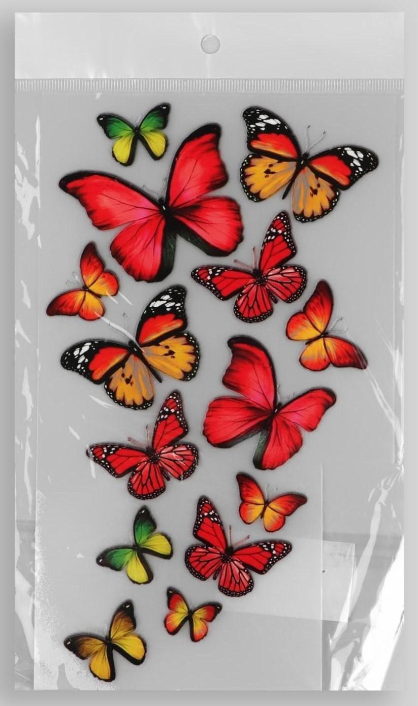 Термотрансфер «Бабочки», 11 × 19,5 см