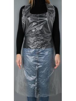 Фартук ПНД 80x125 см, толщина 7,5 мкм