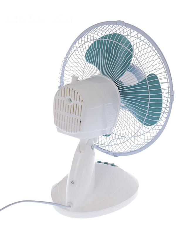 Вентилятор ENERGY EN-0605, настольный, 20 Вт, d=22 см, 2 скорости, бело-синий
